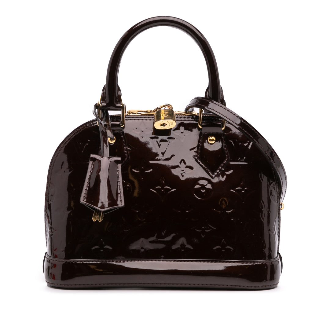 Louis Vuitton Monogram Vernis Alma BB Violet – GABY PARIS Authentique