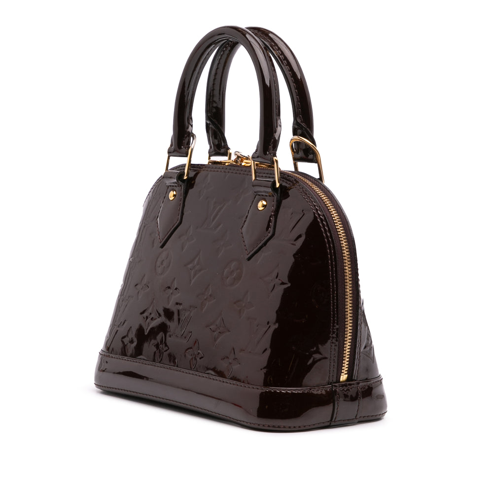 Louis Vuitton Monogram Vernis Alma BB Violet – GABY PARIS Authentique