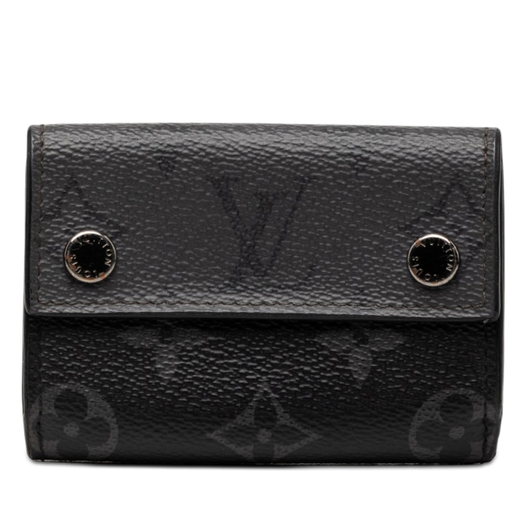 Louis Vuitton Monogram Eclipse Reverse Discovery Compact Portefeuille