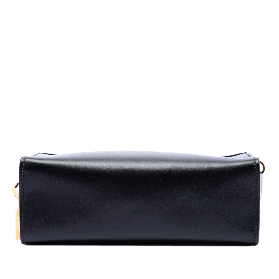 Prada City Veau et Saffiano Lip Print Esplanade Sac porté croisé