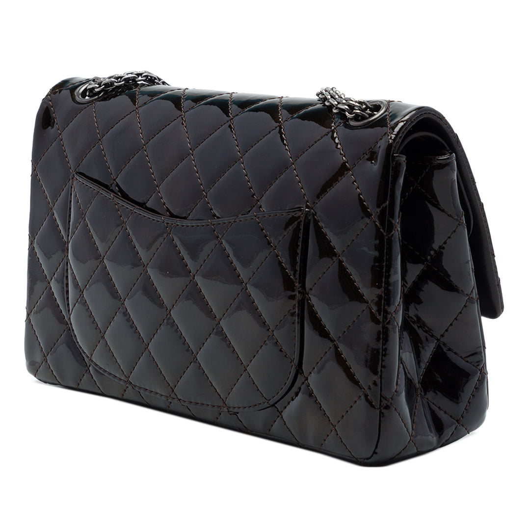 Chanel Matelassé Reissue 2.55 Double rabat 226 Marron – vue 2 – GABY PARIS