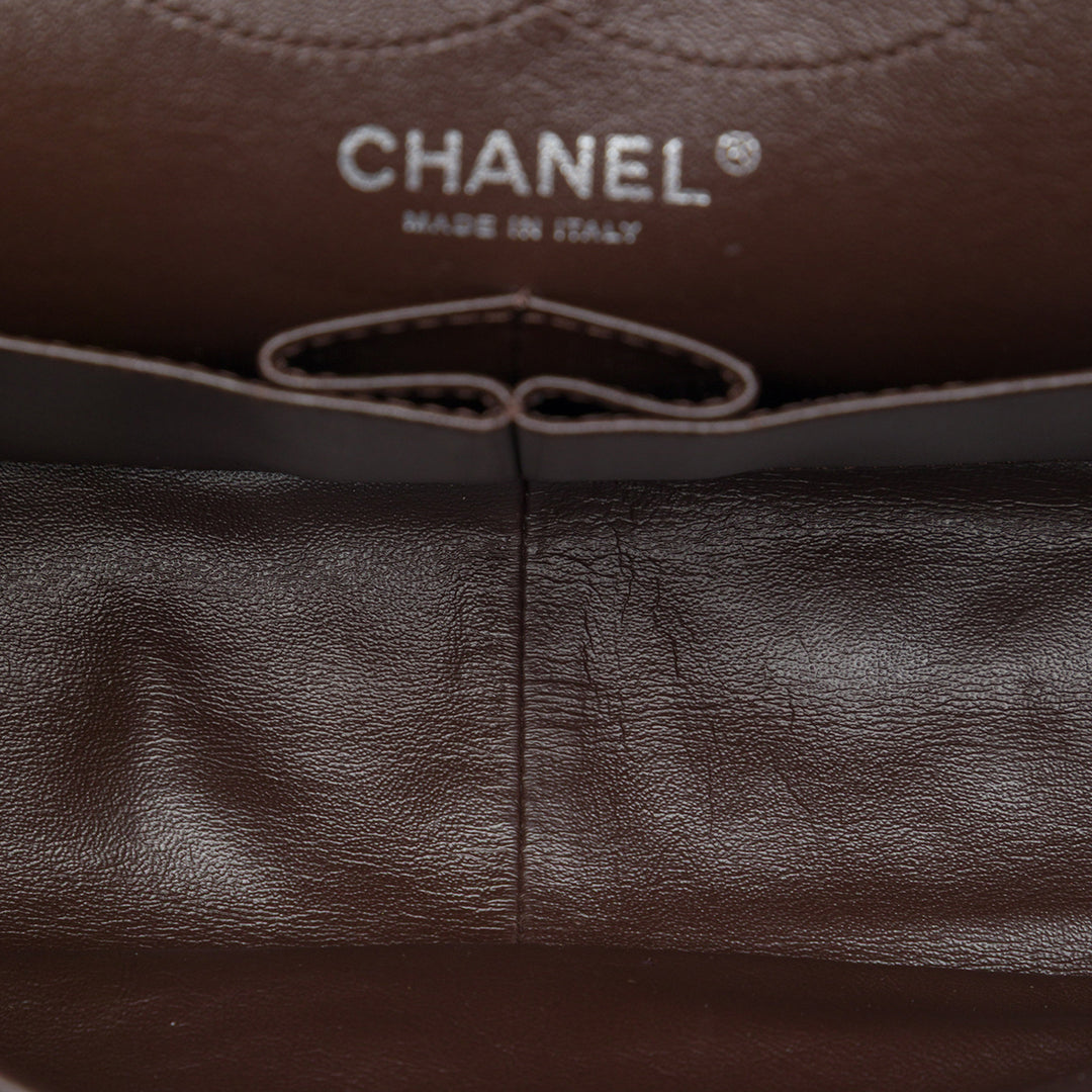Chanel Matelassé Reissue 2.55 Double rabat 226 Marron – vue 4 – GABY PARIS