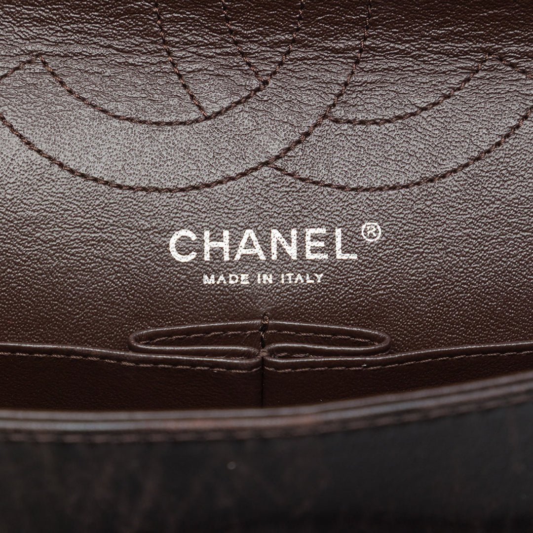 Chanel Matelassé Reissue 2.55 Double rabat 226 Marron – vue 5 – GABY PARIS