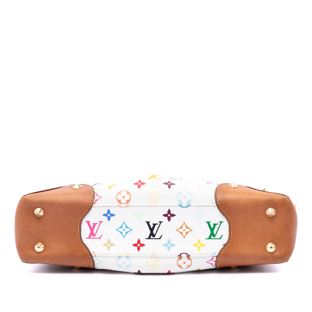 Judy MM Monogram Multicolore Blanc