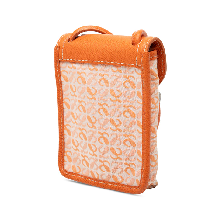 LOEWE Mini Anagram Toile Sac porté croisé