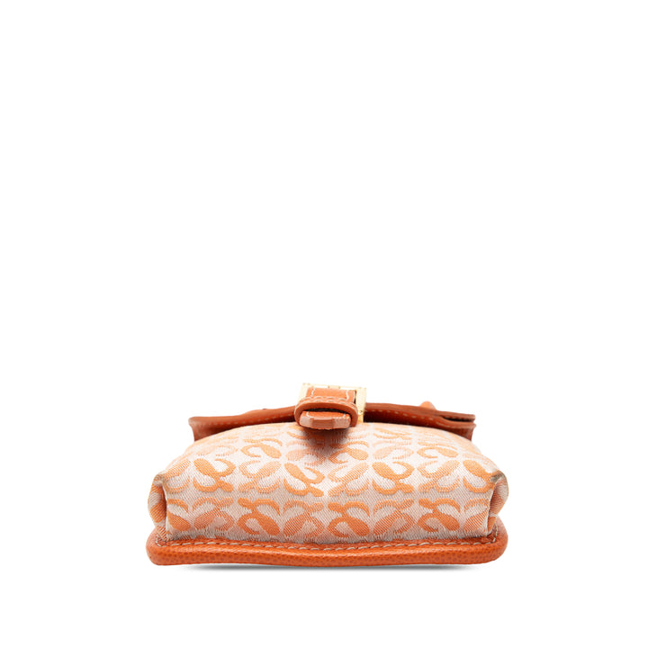 LOEWE Mini Anagram Toile Sac porté croisé