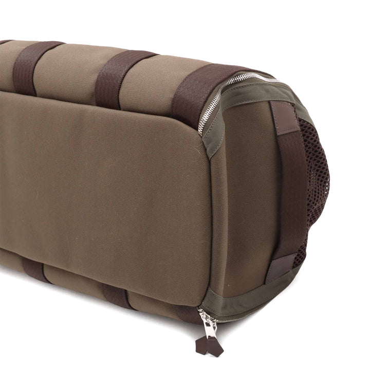 Hermès Toile Military Dog Carrier