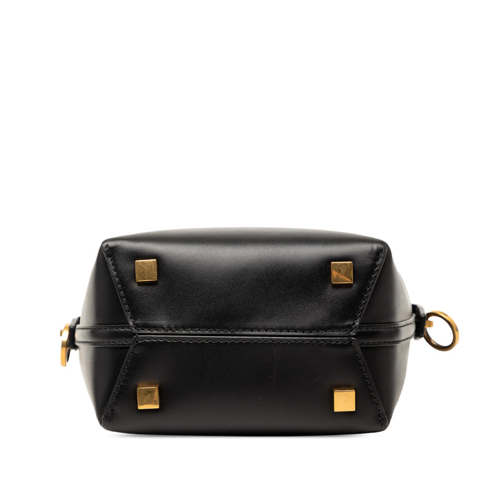 Saint Laurent Mini brillant Cuir de veau Le 37 Bucket Sac