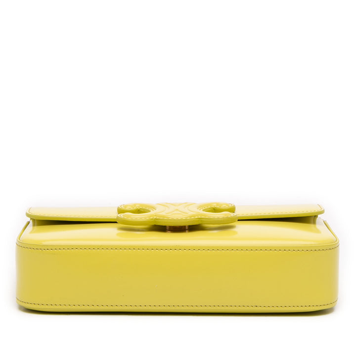 Celine brillant Cuir de veau Claude Chain Sac bandoulière