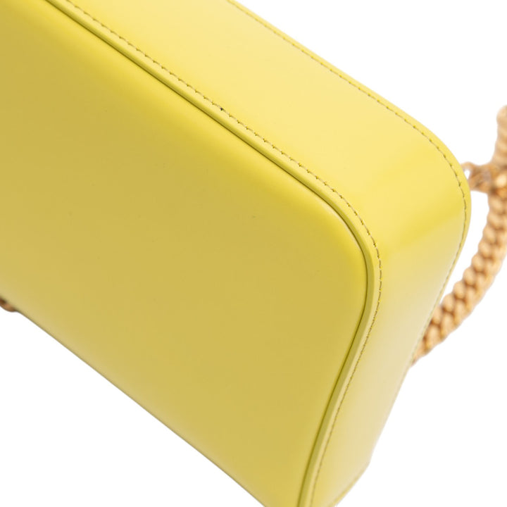 Celine brillant Cuir de veau Claude Chain Sac bandoulière