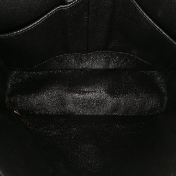 Chanel Medium Classic Cuir verni Double rabat Noir – GABY PARIS Authentique
