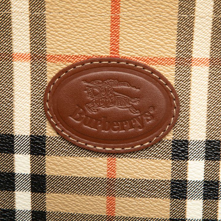 Haymarket Check Sac Toile enduite Beige
