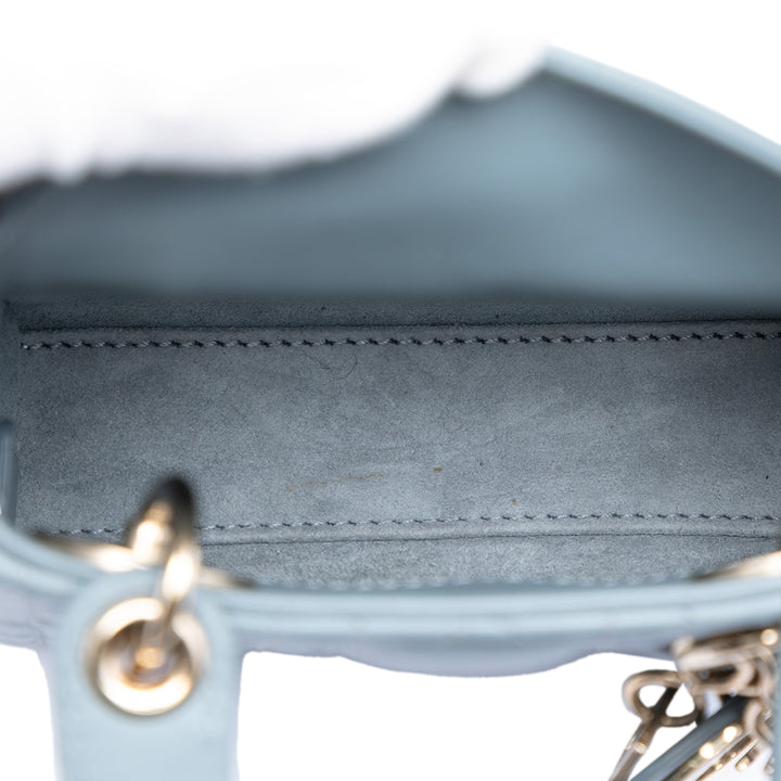 Dior Micro Cuir d’agneau Cannage Lady Dior