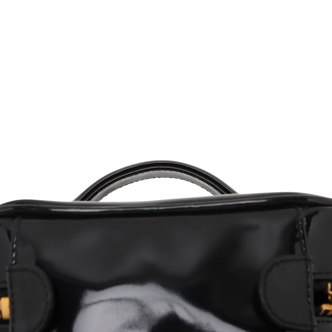 Chanel CC Cuir verni Vanity