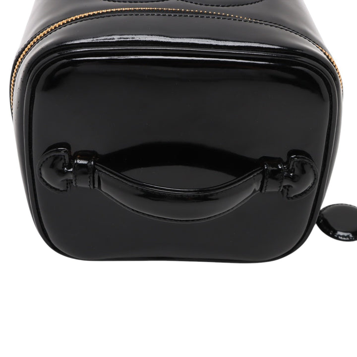 Chanel CC Cuir verni Vanity