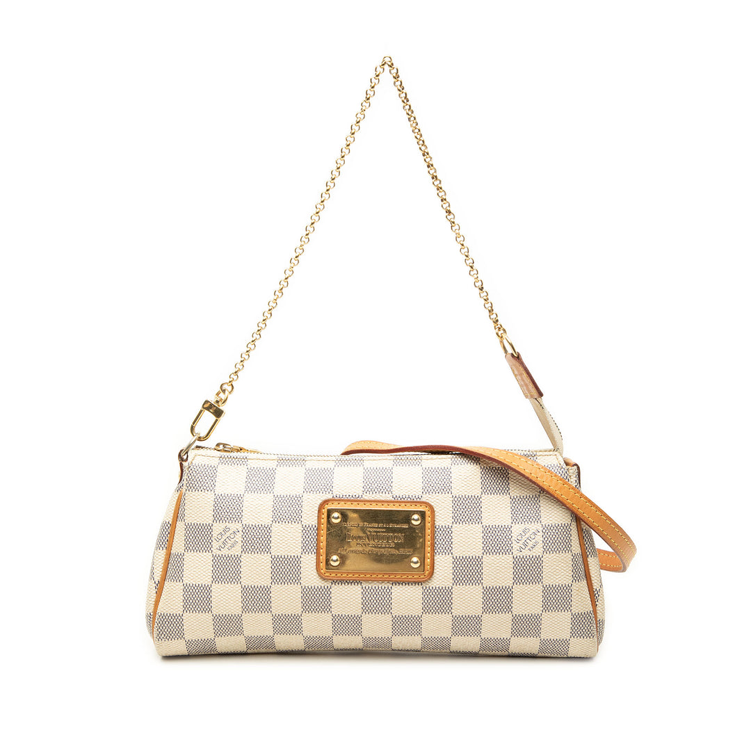Eva Damier Azur Blanc