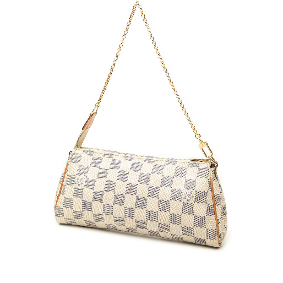 Eva Damier Azur Blanc