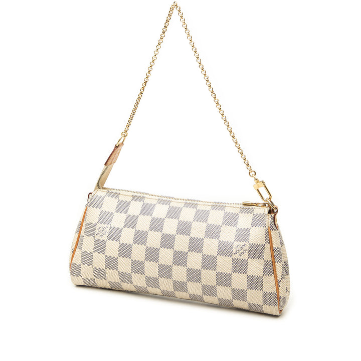 Eva Damier Azur Blanc