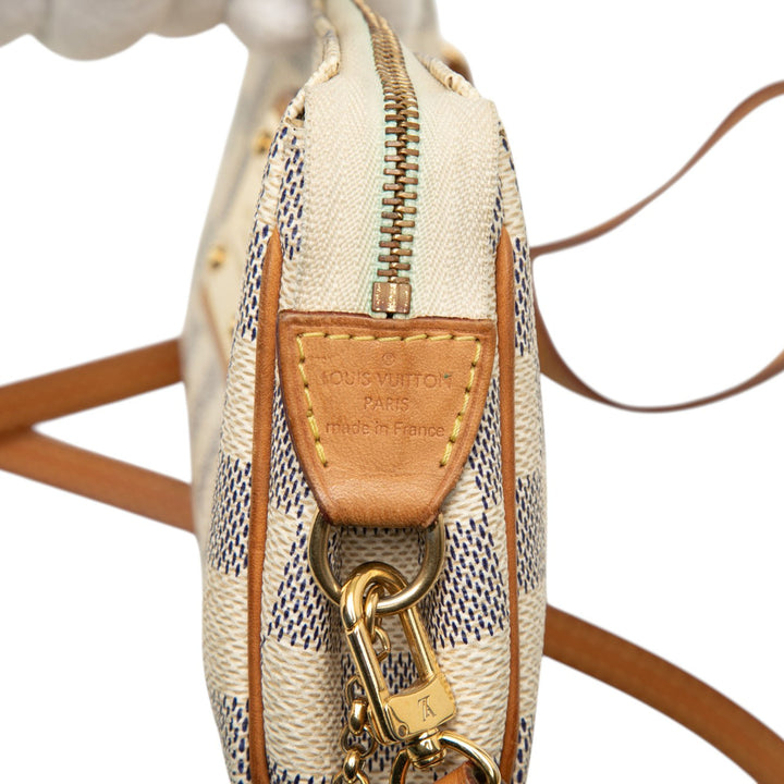 Eva Damier Azur Blanc