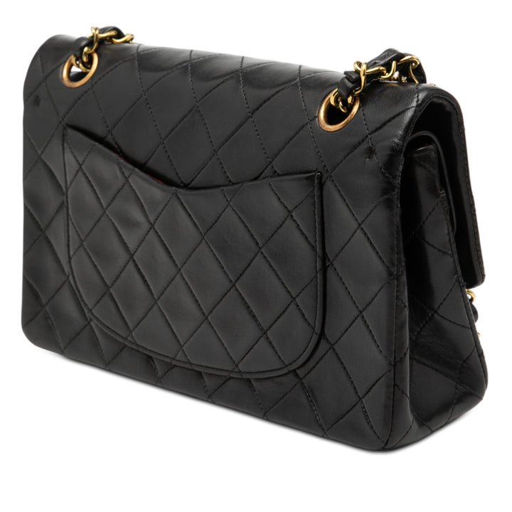 Chanel Small Classic Cuir d’agneau Double rabat
