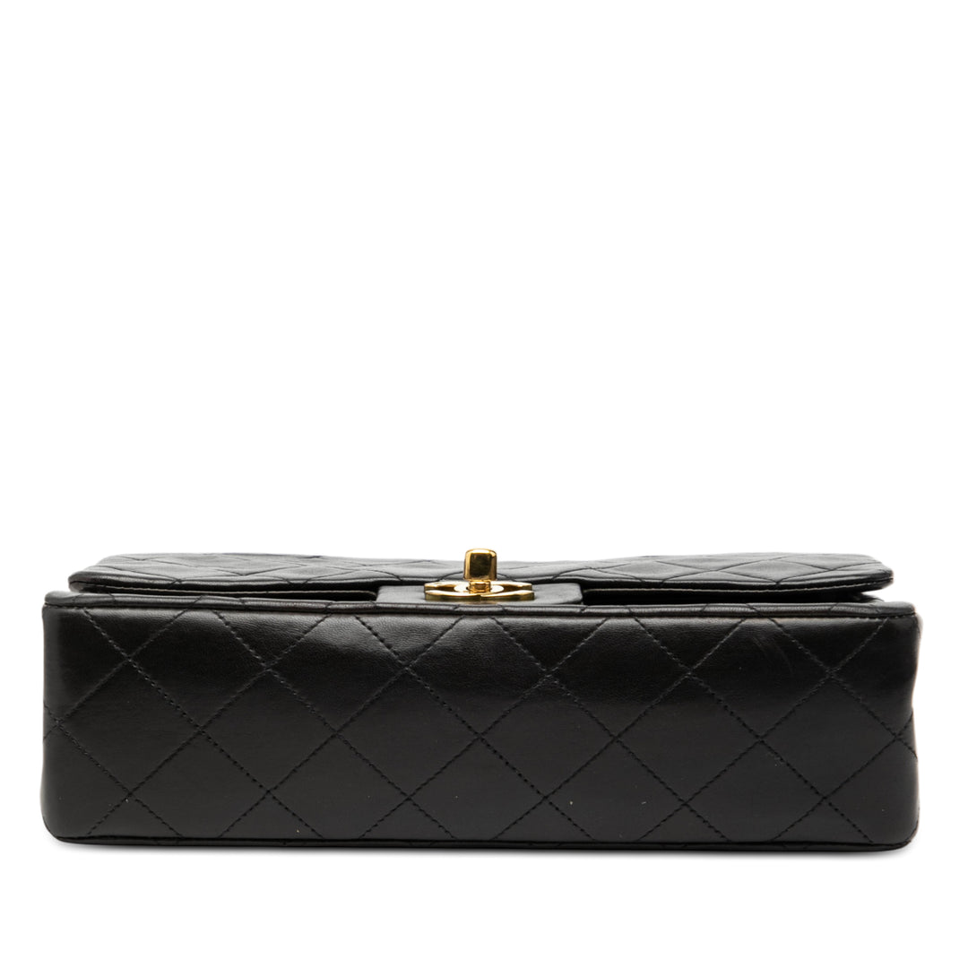 Chanel Small Classic Cuir d’agneau Double rabat