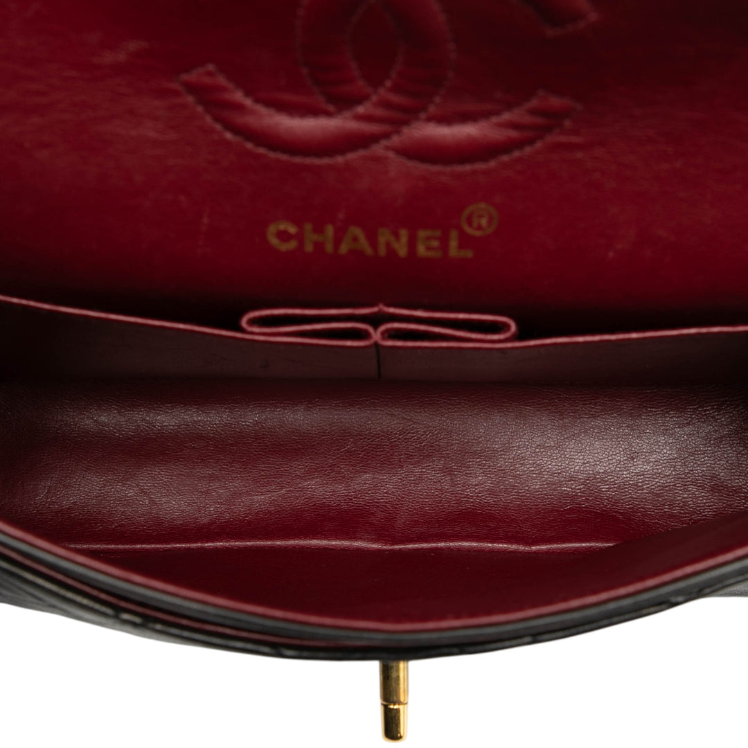 Chanel Small Classic Cuir d’agneau Double rabat