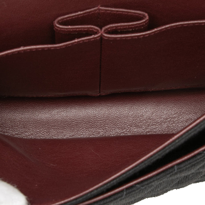 Chanel Medium Classic Jersey Bijoux Chain Double rabat