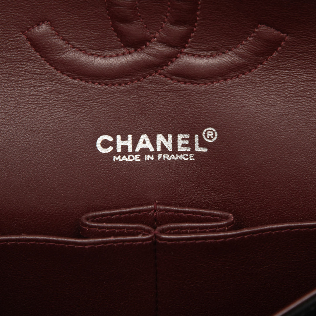 Chanel Medium Classic Jersey Bijoux Chain Double rabat