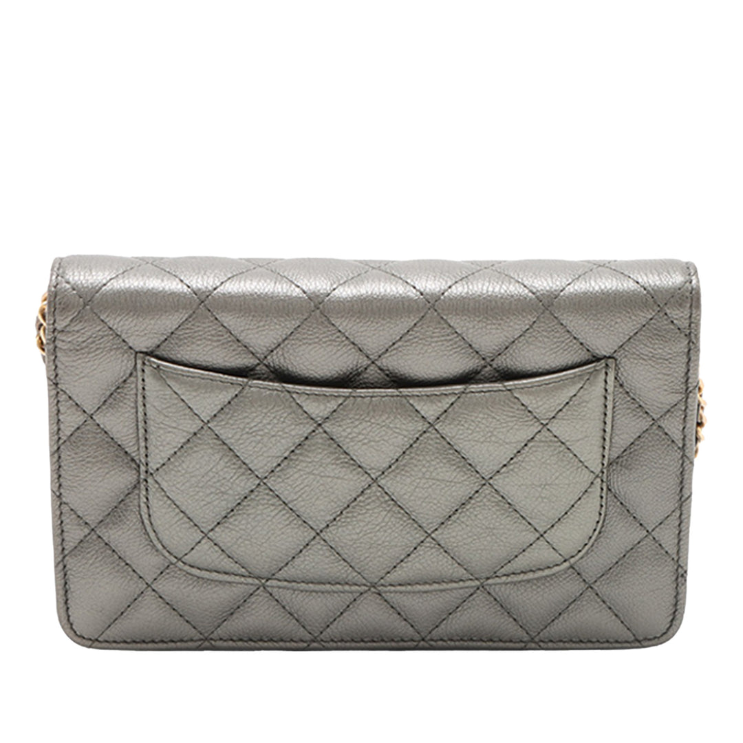 Chanel Matelassé Cuir de veau Reissue 2.55 Wallet on Chain