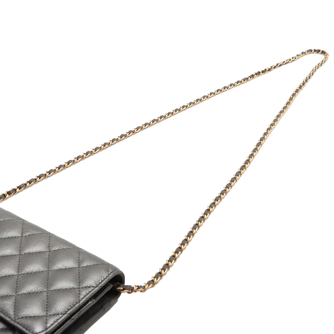 Chanel Matelassé Cuir de veau Reissue 2.55 Wallet on Chain