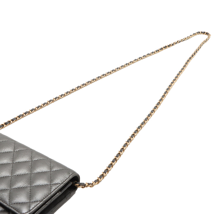 Chanel Matelassé Cuir de veau Reissue 2.55 Wallet on Chain