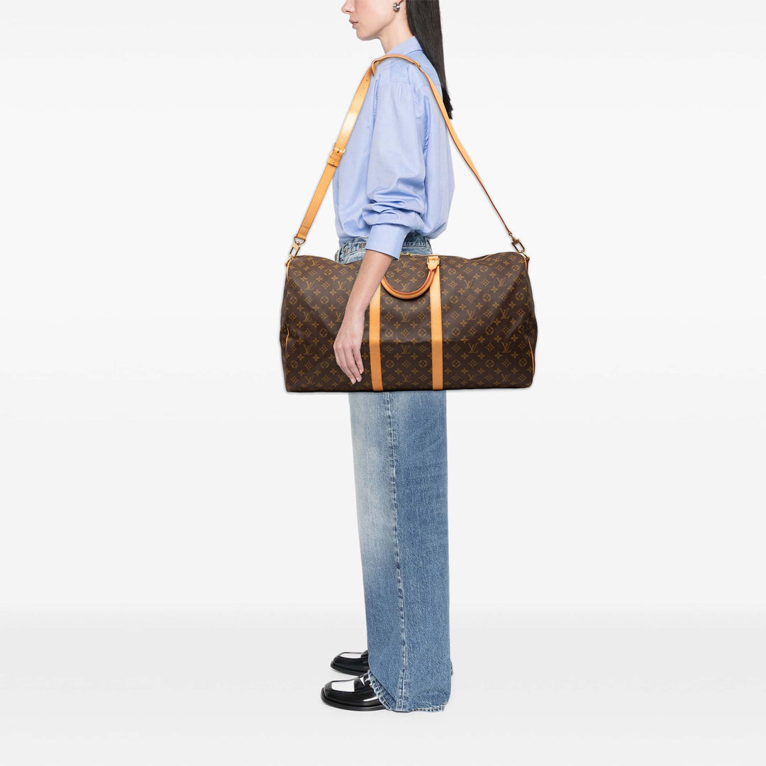 Louis Vuitton Monogram Keepall Bandouliere 60