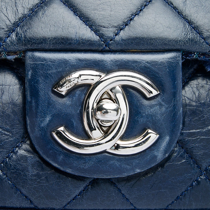 Chanel CC Wrinkled et Sac Cuir d'agneau