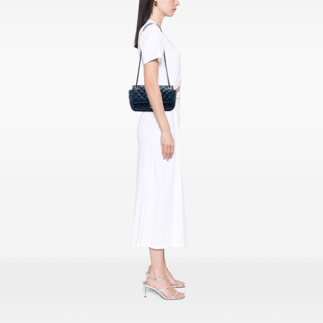 Chanel CC Wrinkled et Sac Cuir d'agneau