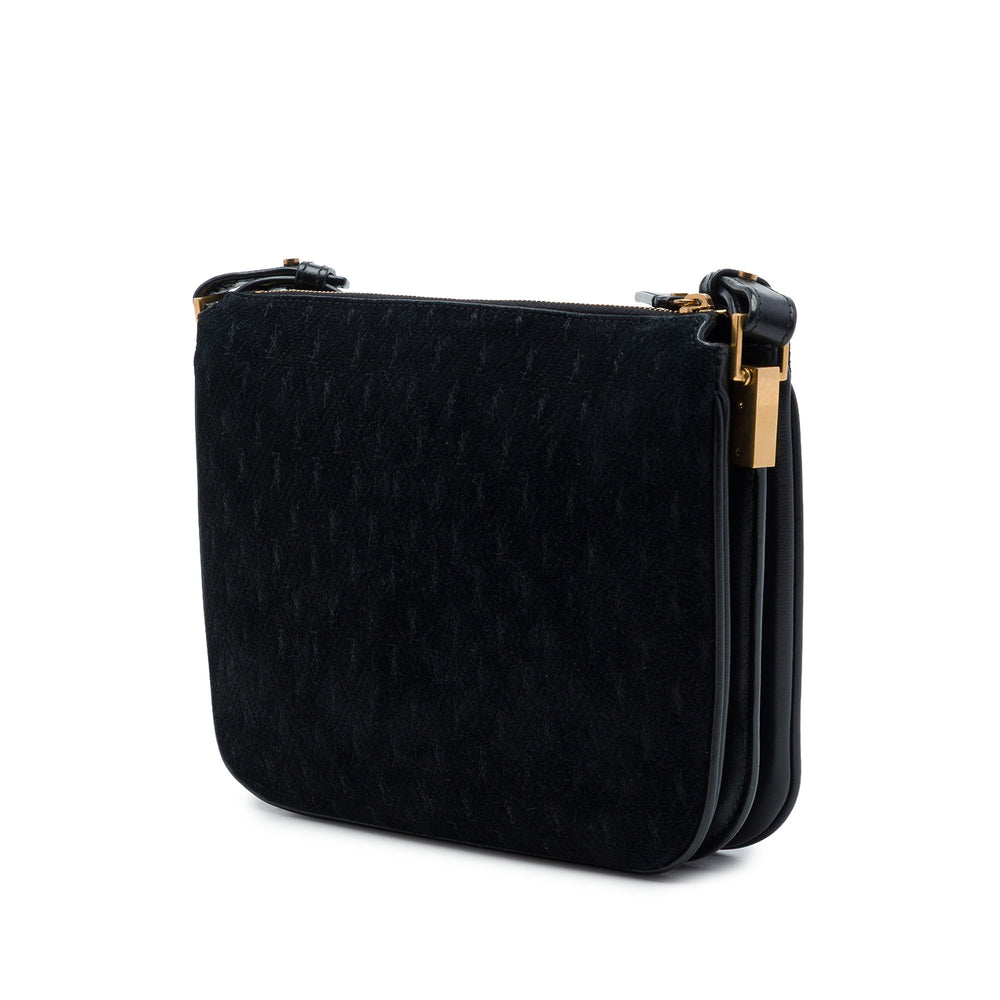 Saint Laurent Sac bandoulière Allover Noir – vue 2 – GABY PARIS