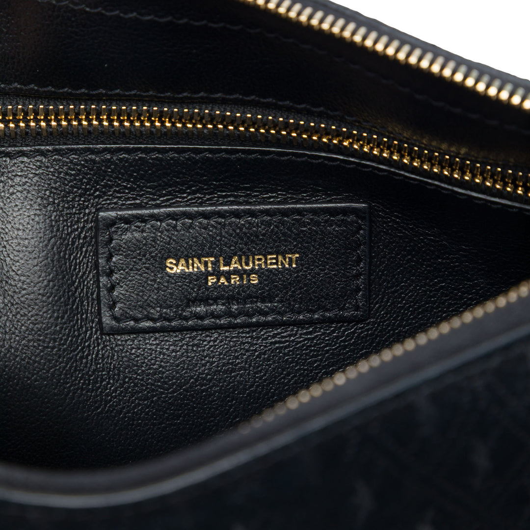 Saint Laurent Sac bandoulière Allover Noir – vue 5 – GABY PARIS