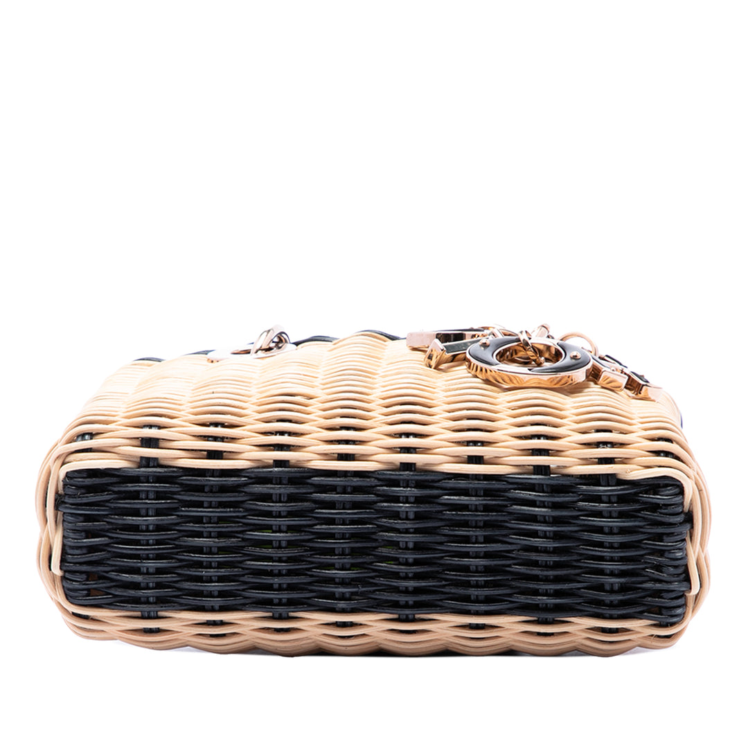 Dior Lady D Joy Micro Osier Beige – vue 4 – GABY PARIS