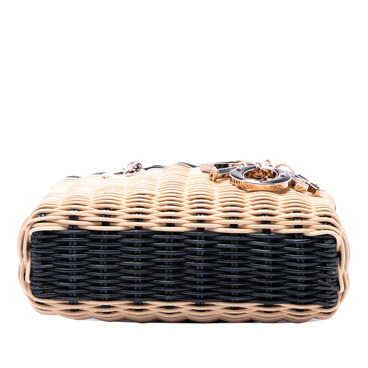 Dior Lady D Joy Micro Osier Beige – vue 4 – GABY PARIS