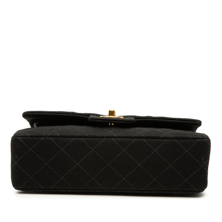 Classic Jersey Double rabat Petit Noir