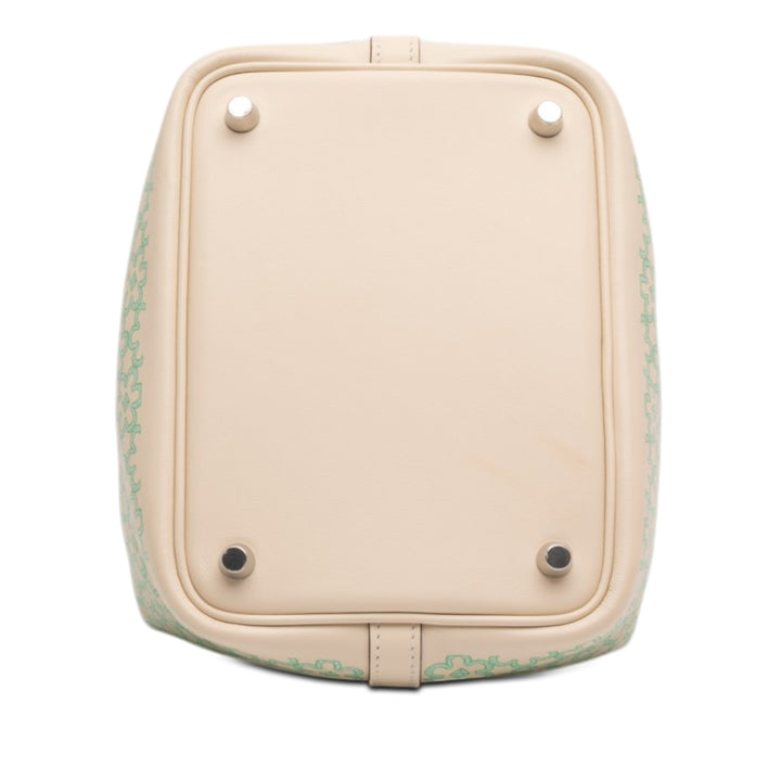 Hermès Lucky Daisy Picotin Lock 18 Cuir Swift