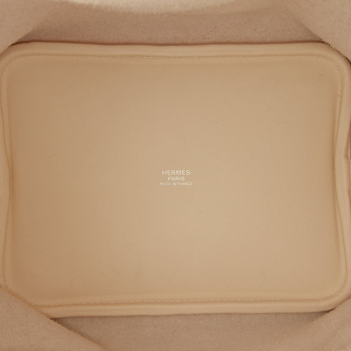Hermès Lucky Daisy Picotin Lock 18 Cuir Swift