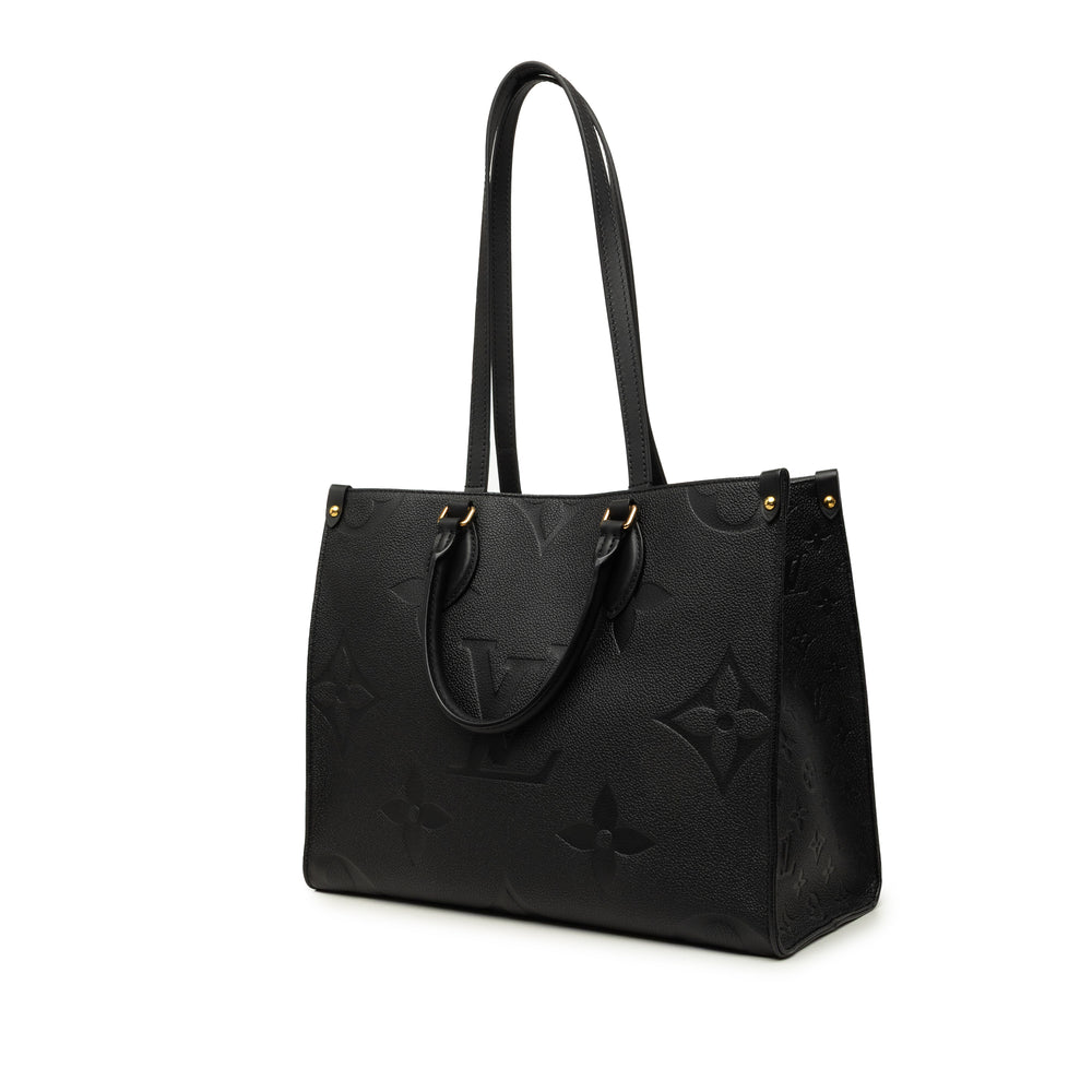 Louis Vuitton Onthego MM Monogram Empreinte Noir – vue 2 – GABY PARIS