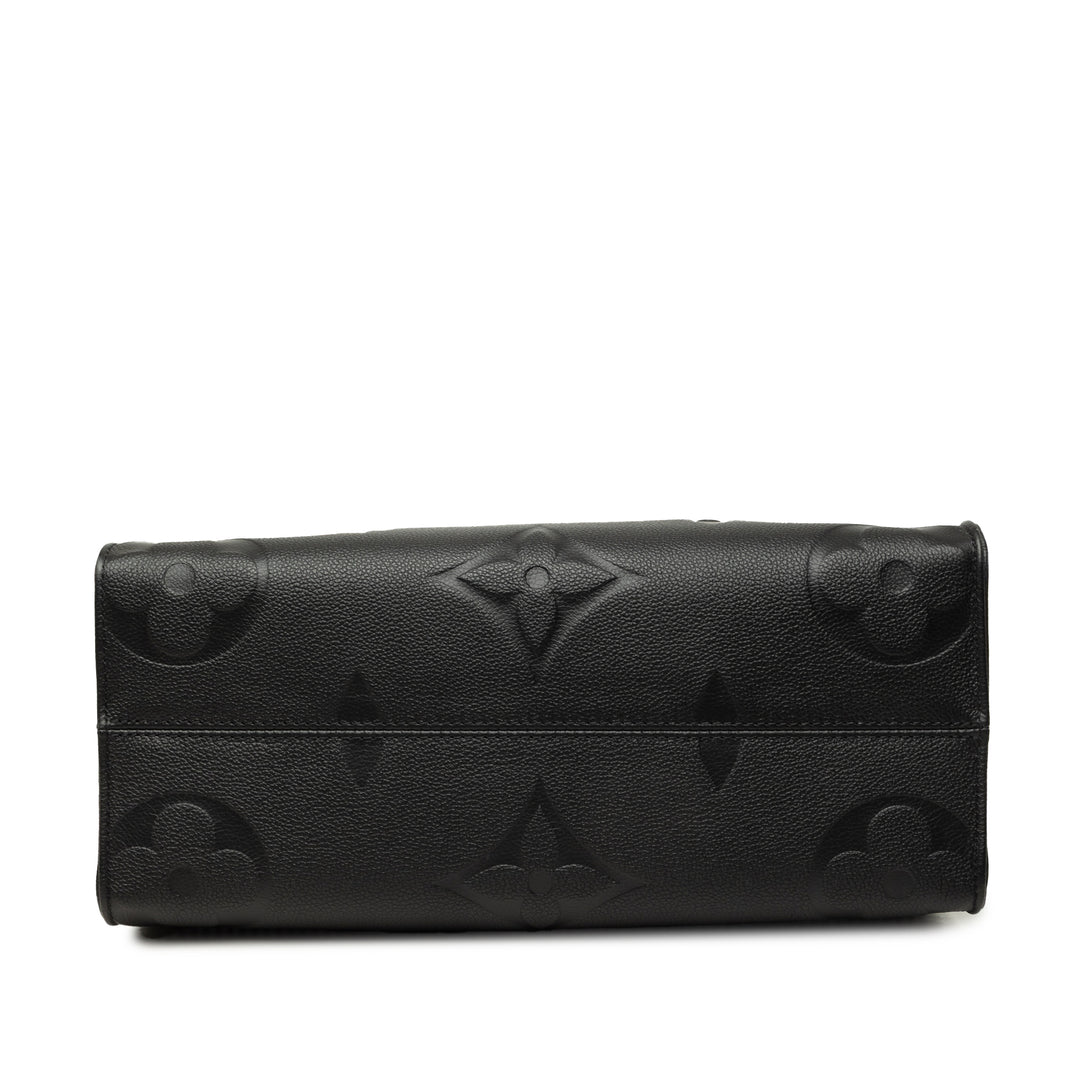 Louis Vuitton Onthego MM Monogram Empreinte Noir – vue 3 – GABY PARIS