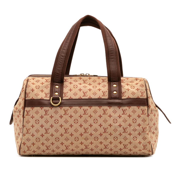 Louis Vuitton Monogram Mini Lin Josephine GM Rose