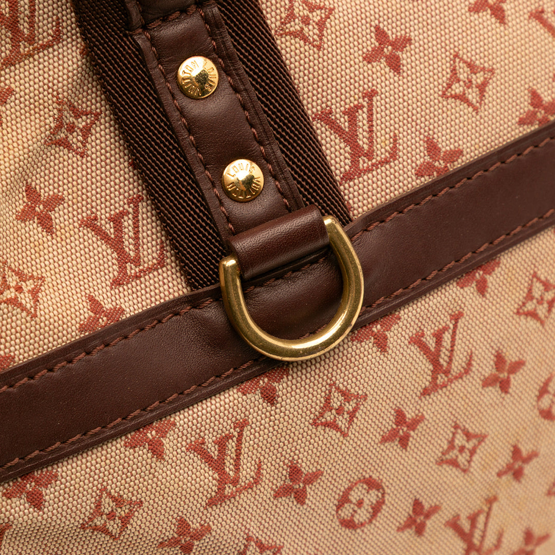Louis Vuitton Monogram Mini Lin Josephine GM Rose