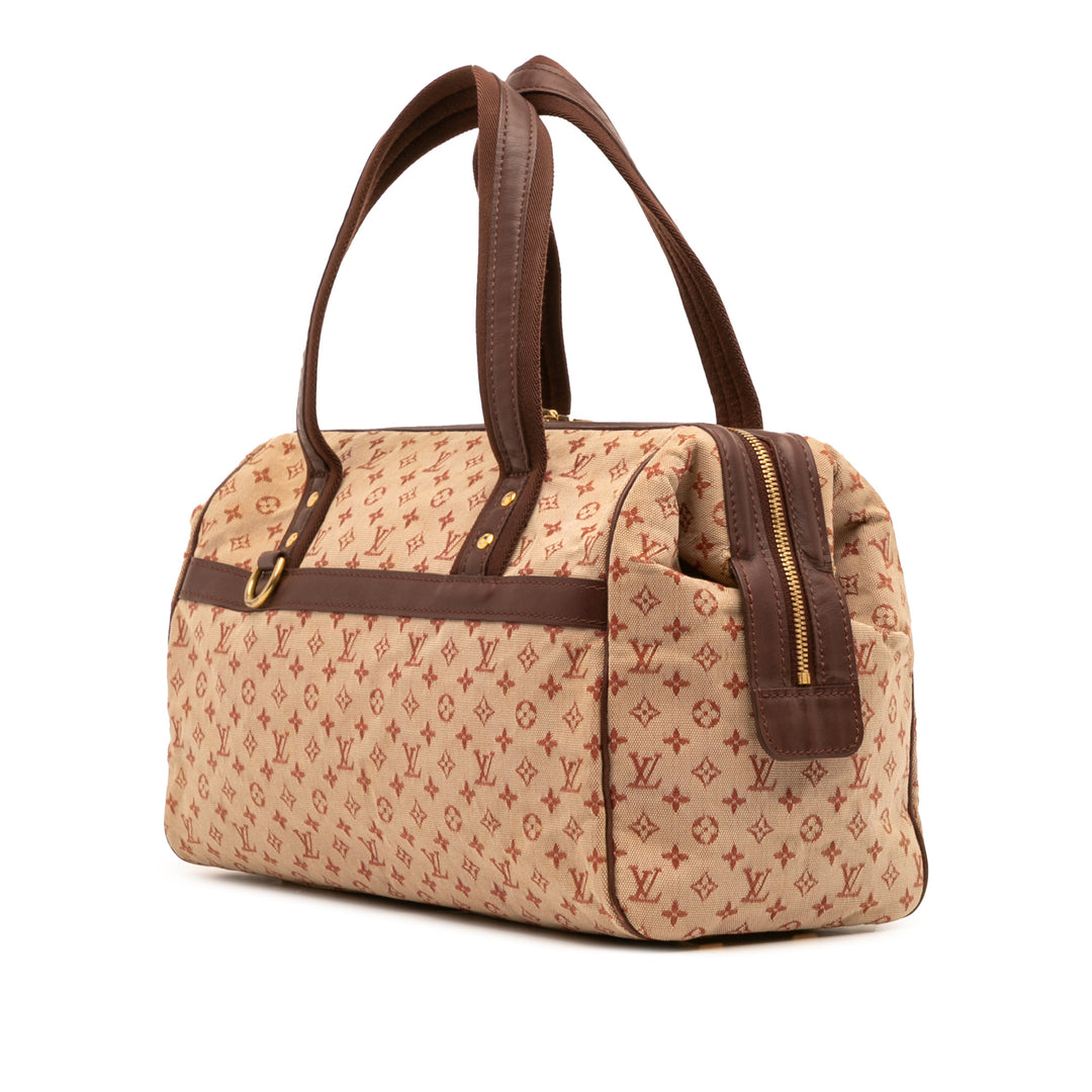 Louis Vuitton Monogram Mini Lin Josephine GM Rose