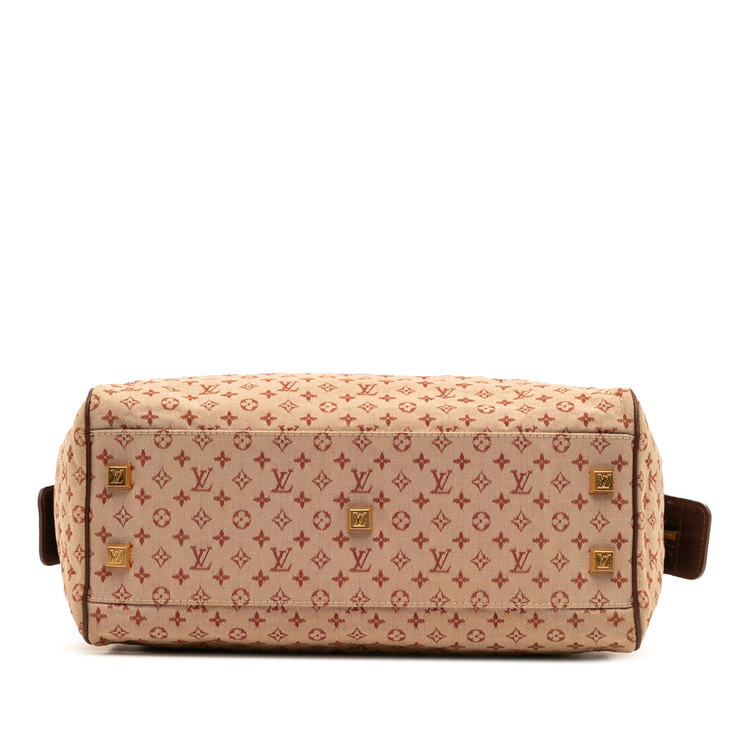 Louis Vuitton Monogram Mini Lin Josephine GM Rose