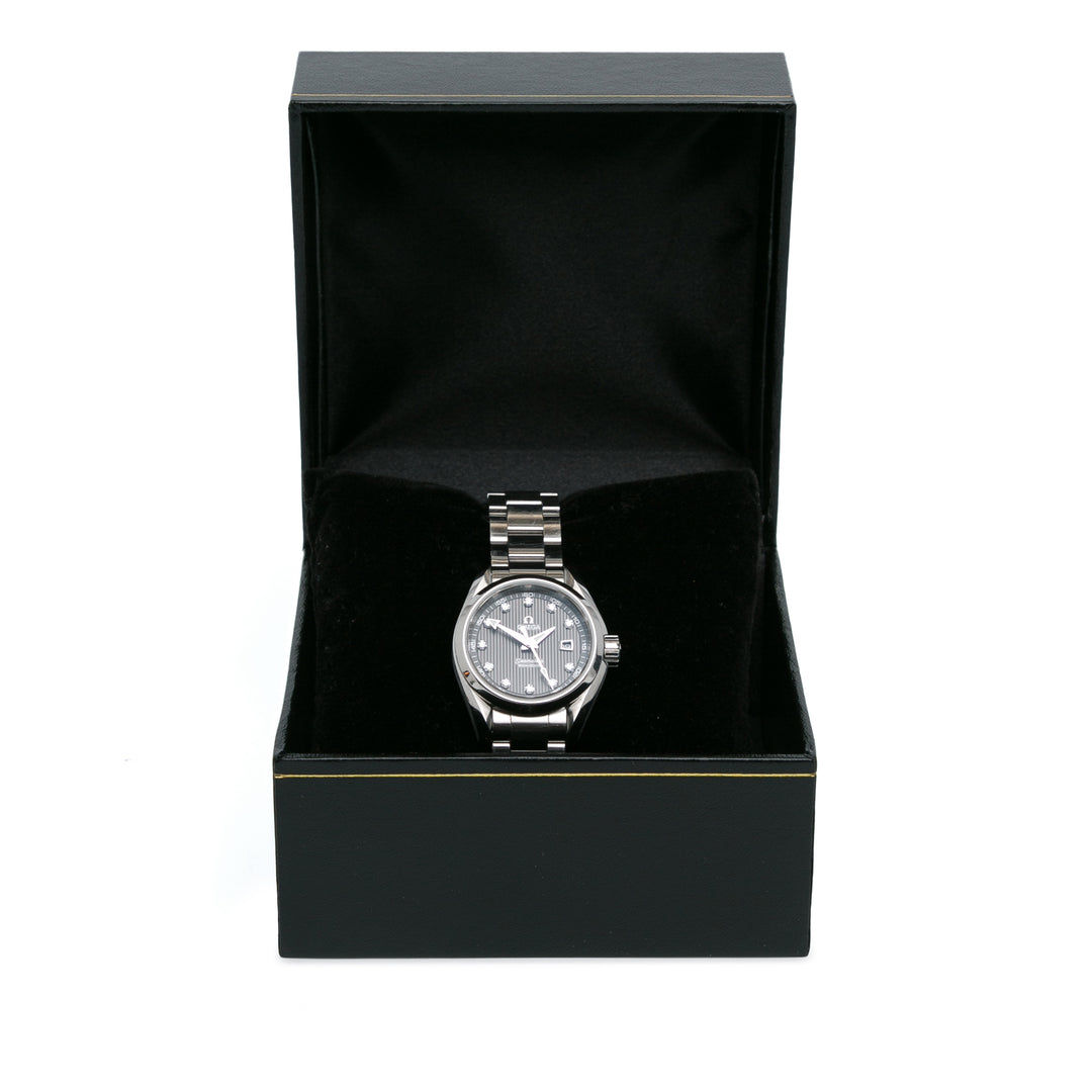 OMEGA Seamaster Aqua Terra 150M Quartz 30MM Watch Argenté