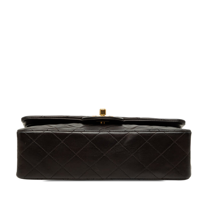 Chanel Sac porté épaule Classic Double rabat Petit Cuir d'agneau Noir – vue 3 – GABY PARIS