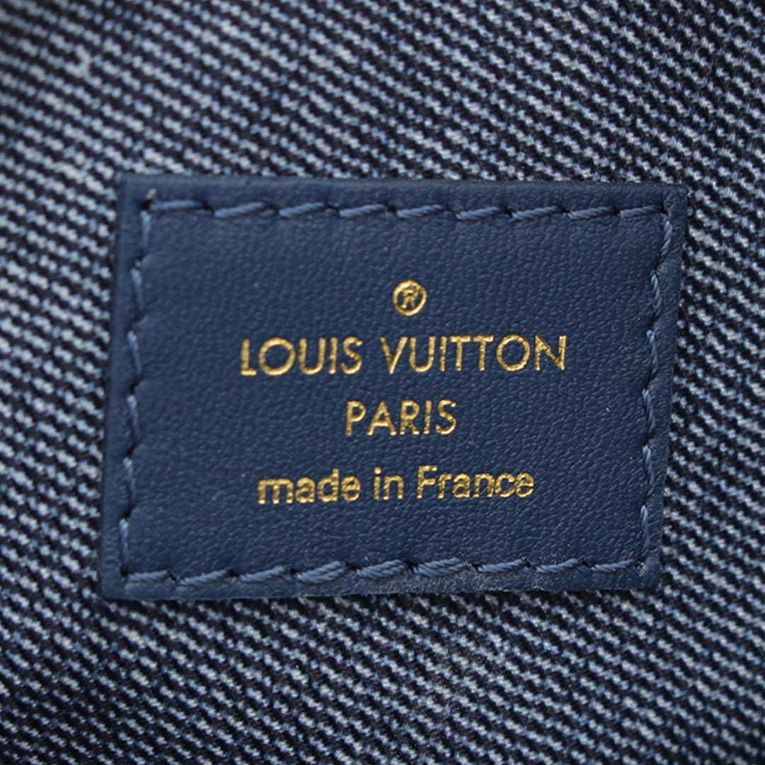 embossé Coussin PM Monogram Bleu
